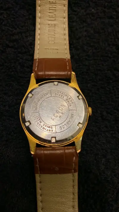 Reloj Acron 17 Rubis enchapado - miniatura 4
