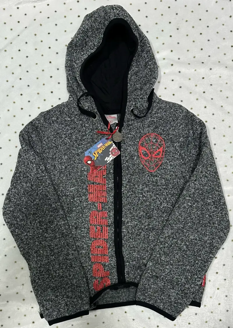 Polerón con capucha de Spider-Man para niños
