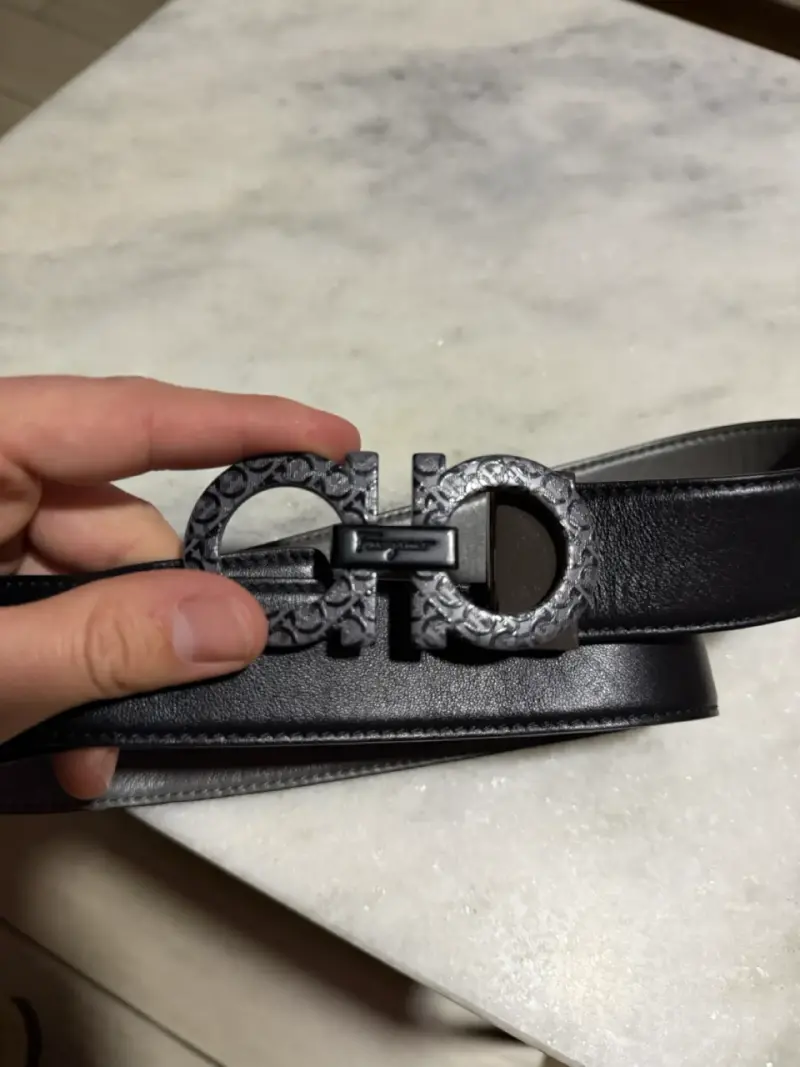 Cinturón de cuero Salvatore Ferragamo - 2