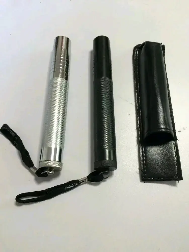 Bastón retráctil de metal 63 cm - 4