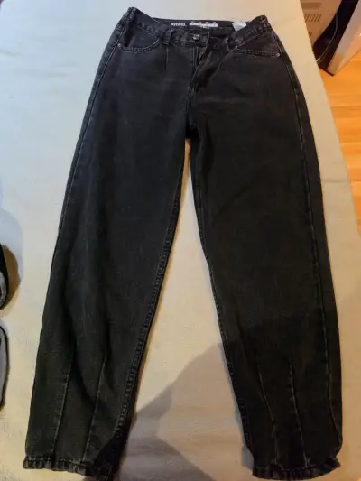 Jeans negros Sybilla "Adele" femeninos - miniatura 1