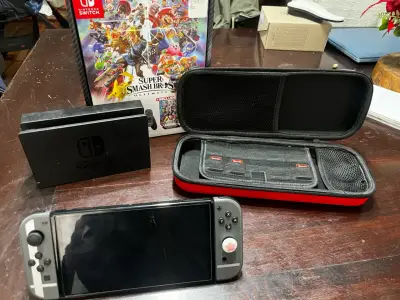Nintendo switch Oled edición smash bros - miniatura 2
