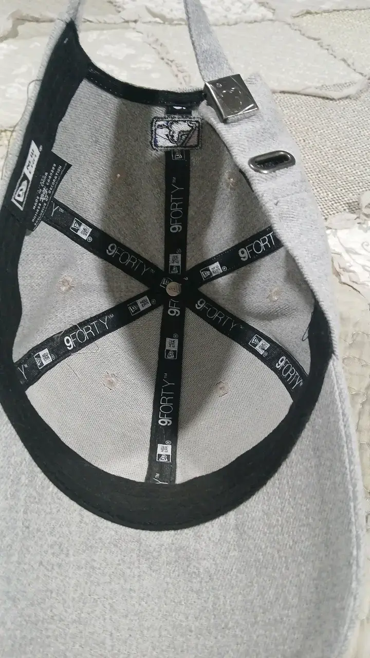 Gorra gris New Era NY ajustable - 2