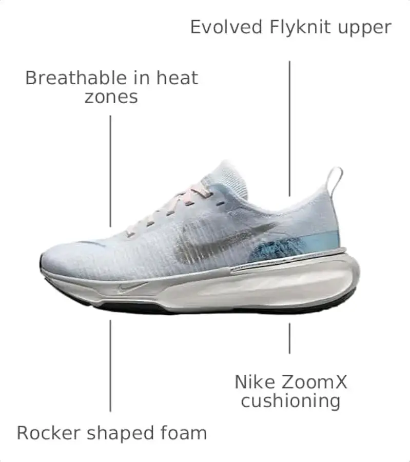 Zapatillas Nike ZoomX Invincible Run FK 3 Mujer - 4