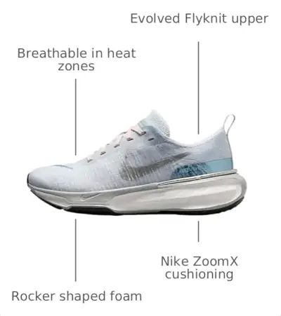 Zapatillas Nike ZoomX Invincible Run FK 3 Mujer - miniatura 4