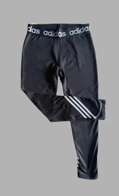 Leggings deportivos negros Adidas para mujer - miniatura 5