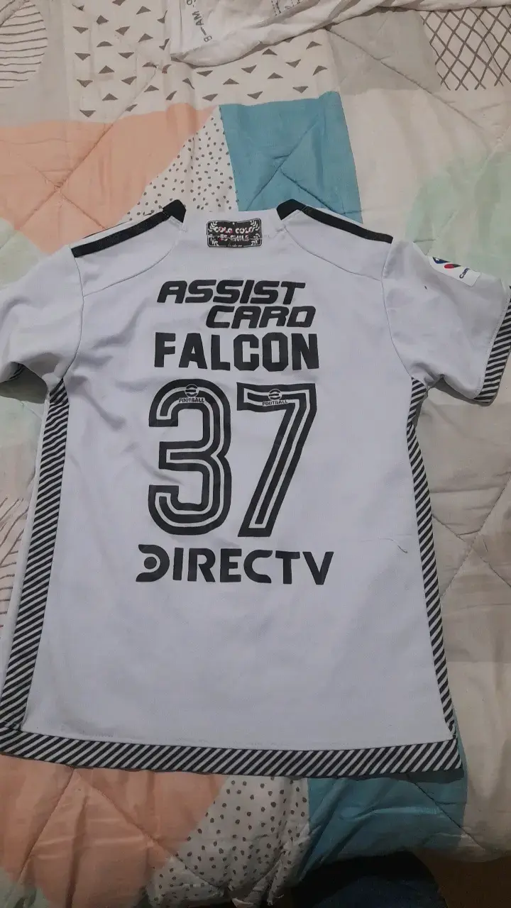 Camiseta Adidas Colo-Colo Blanca Niño - 2