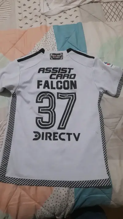 Camiseta Adidas Colo-Colo Blanca Niño - miniatura 2