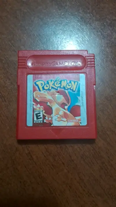 Cartucho pokemon rojo japones - game boy - miniatura 1