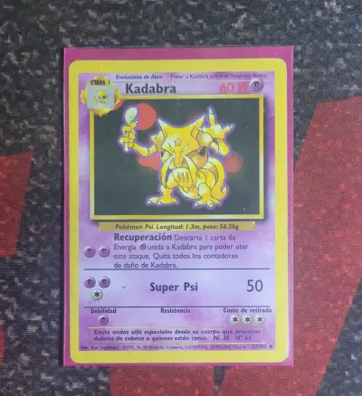 Lote de Cartas Pokémon Kadabra Seadra Xatu y Unow - miniatura 1