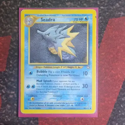 Lote de Cartas Pokémon Kadabra Seadra Xatu y Unow - miniatura 2