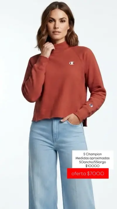 Polerón Champion  para mujer - miniatura 1