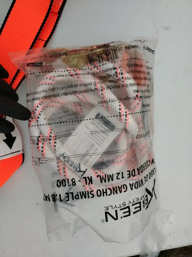 Arnés de seguridad Keen Safety Style naranja - 4