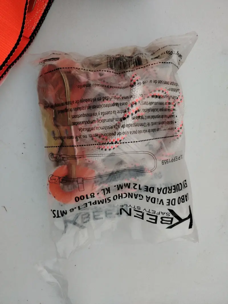 Arnés de seguridad Keen Safety Style naranja - 6