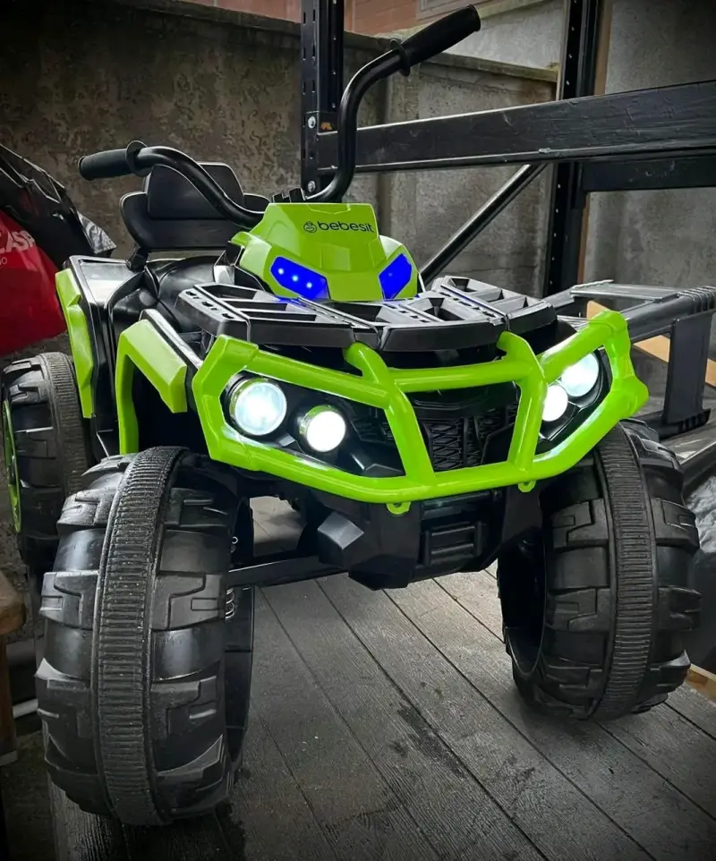 Cuatrimoto eléctrica infantil Bebesit verde - 2