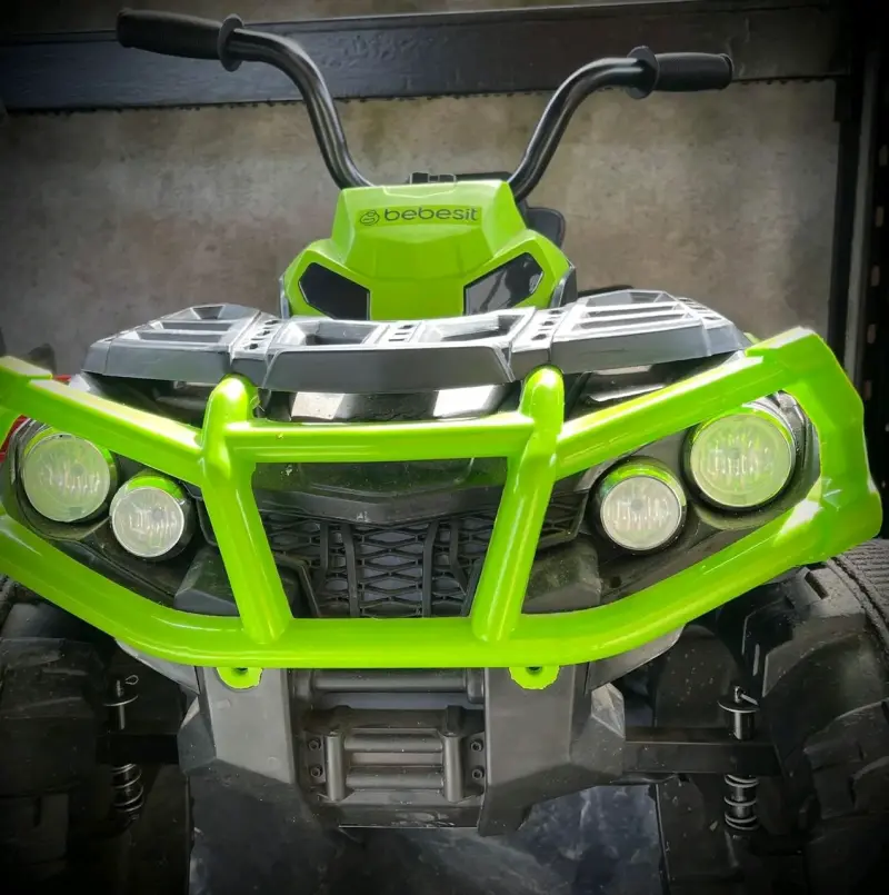 Cuatrimoto eléctrica infantil Bebesit verde - 3