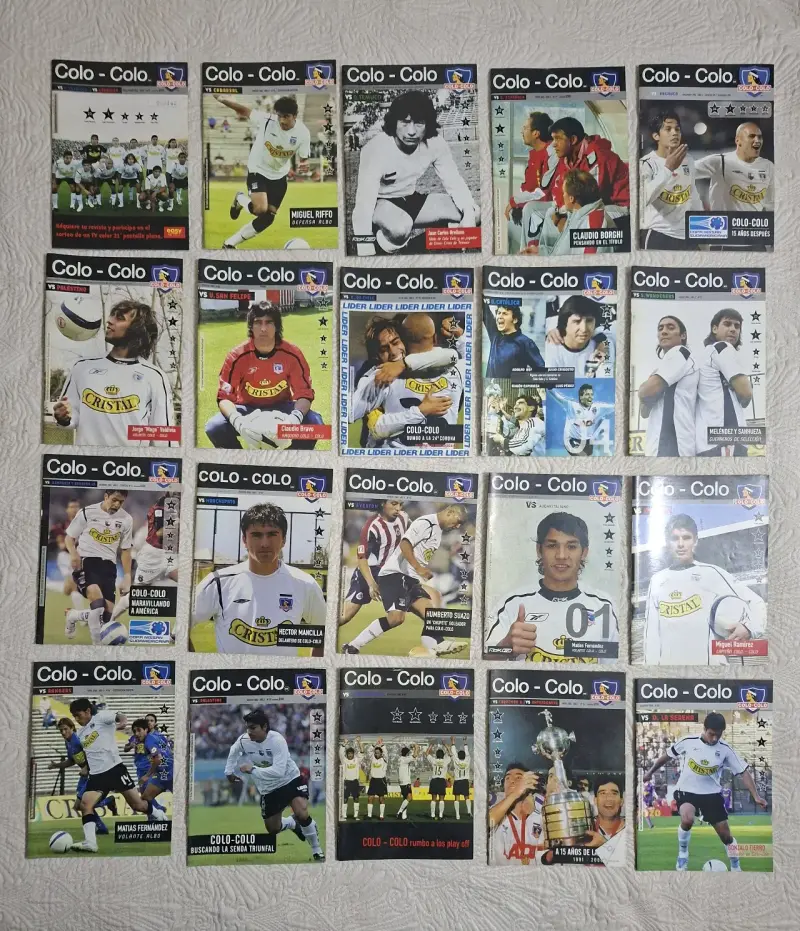 Colección de revistas Colo-Colo históricas