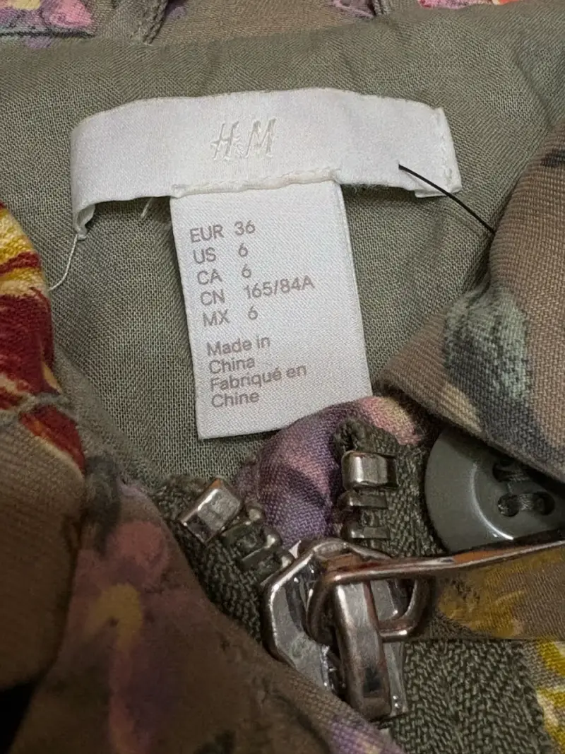 Chaqueta floral H&M - 2