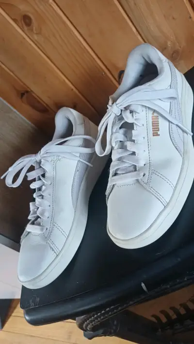 Zapatillas deportivas blancas Puma para hombre - miniatura 1