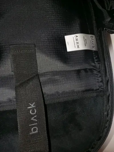 Mochila notebook  impermeable Black. Sin detalles - miniatura 5