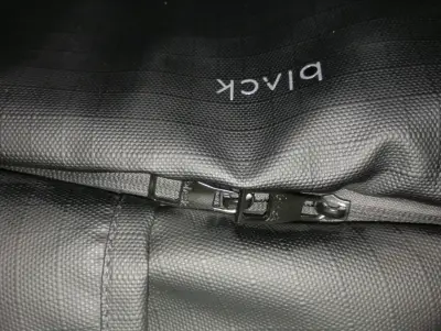 Mochila notebook  impermeable Black. Sin detalles - miniatura 6