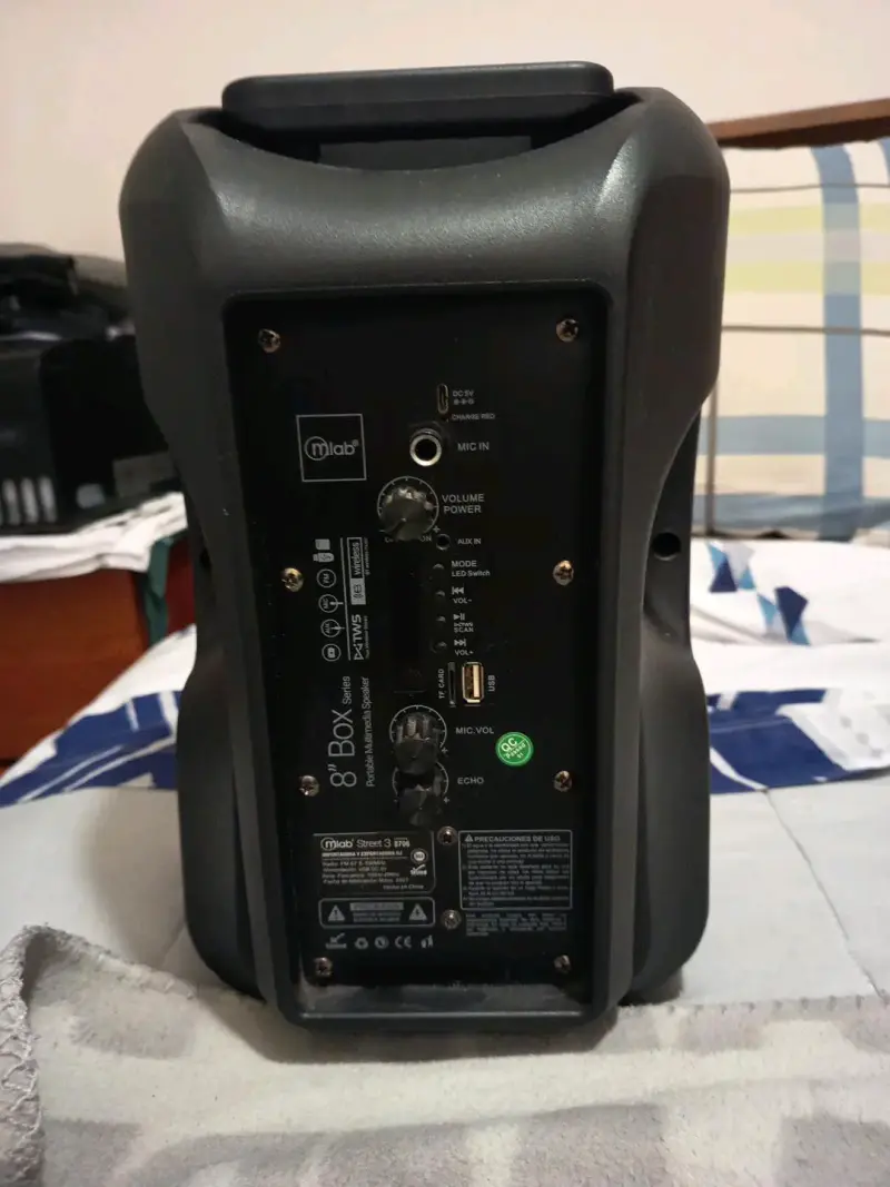 Parlante portátil Mlab con conectividad TWS - 2