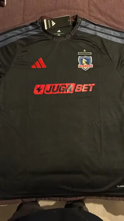 Camiseta Adidas Colo-Colo Negra 2XL - miniatura 1