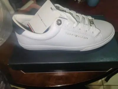 Zapatillas blancas Tommy Hilfiger para mujer - miniatura 3