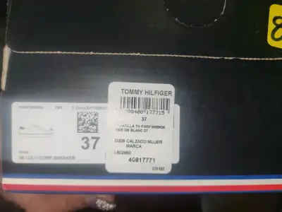 Zapatillas blancas Tommy Hilfiger para mujer - miniatura 5