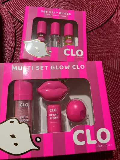 Set de Brillo Labial y Maquillaje CLO - miniatura 2