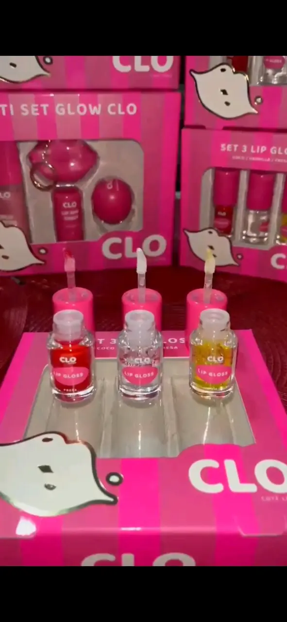 Set de Brillo Labial y Maquillaje CLO - 4