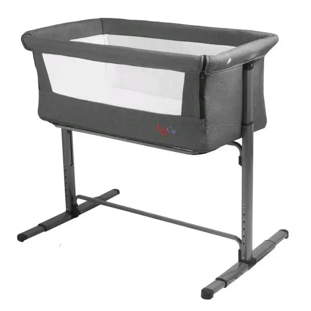 Cuna colecho gris ajustable para bebé - 1