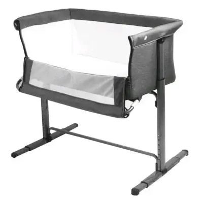 Cuna colecho gris ajustable para bebé - miniatura 2