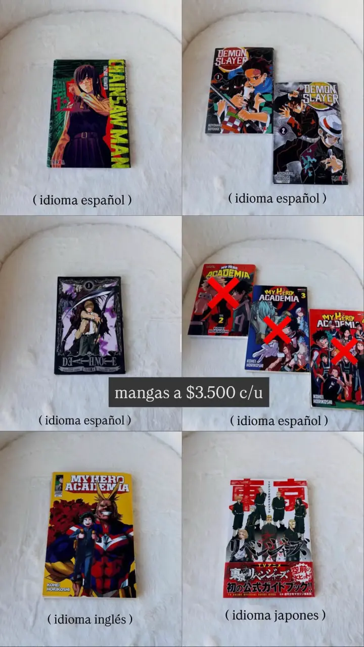 Mangas anime