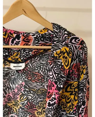 Kimono estampado multicolor Americanino - miniatura 3