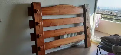 Cabecero de Madera Maciza para Cama - miniatura 1