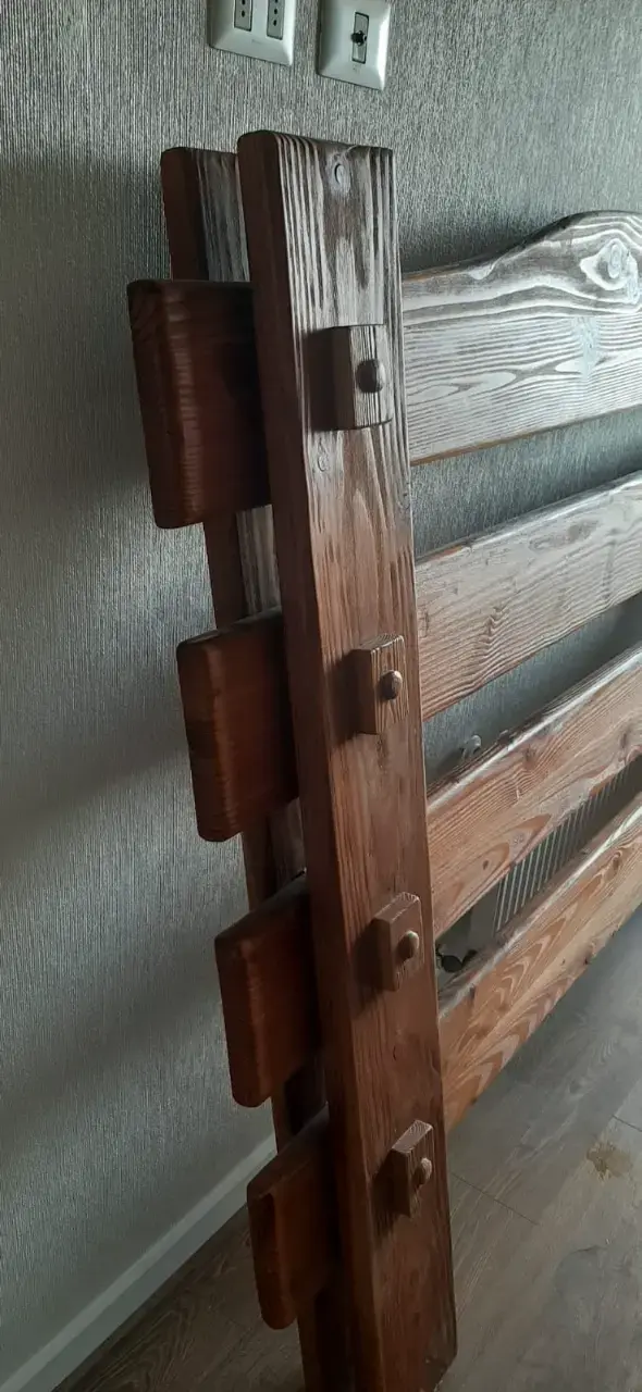Cabecero de Madera Maciza para Cama - 4