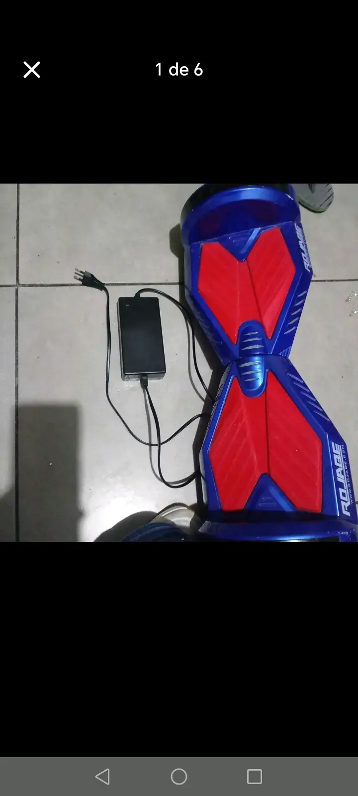 Hoverboard eléctrico RoJage con luces LED - 2
