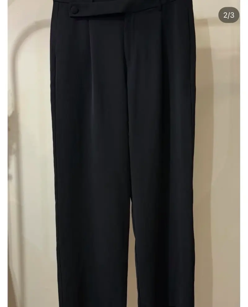 Pantalones negros elegantes Sybilla para mujer - 2