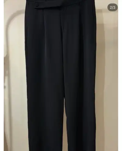 Pantalones negros elegantes Sybilla para mujer - miniatura 2