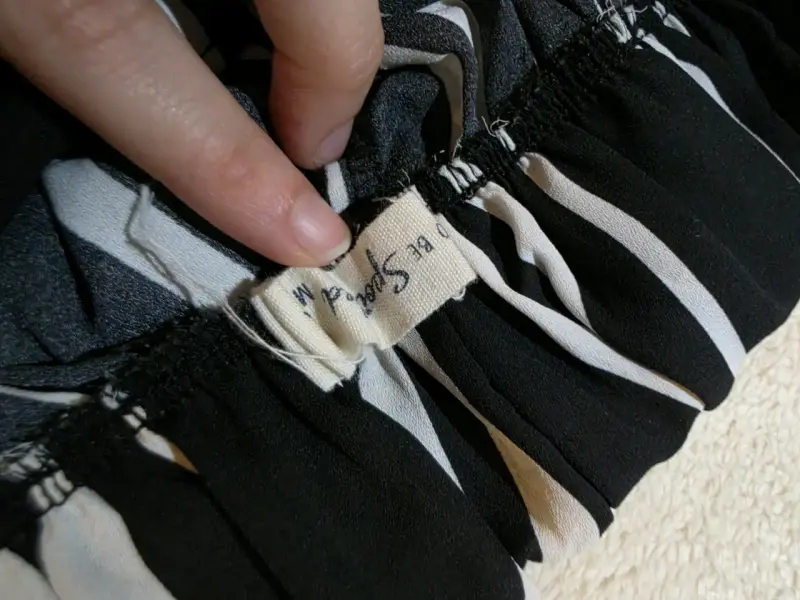 Pantalones de rayas blanco y negro - 2