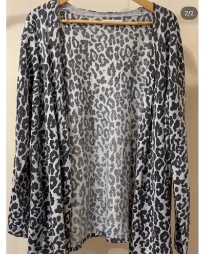 Cárdigan de Leopardo para Mujer - miniatura 2