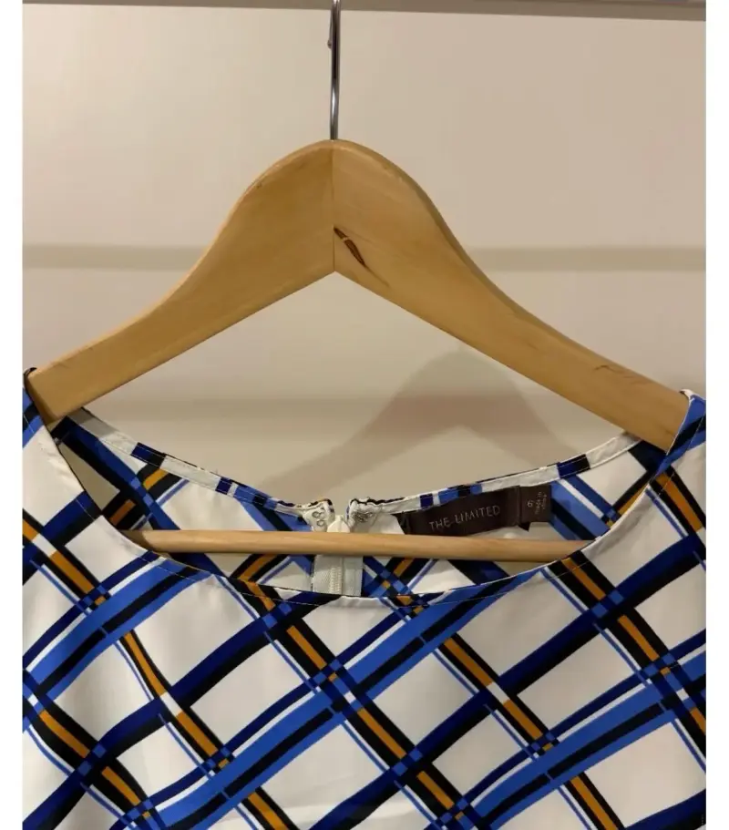 Vestido estampado geométrico The Limited - 2