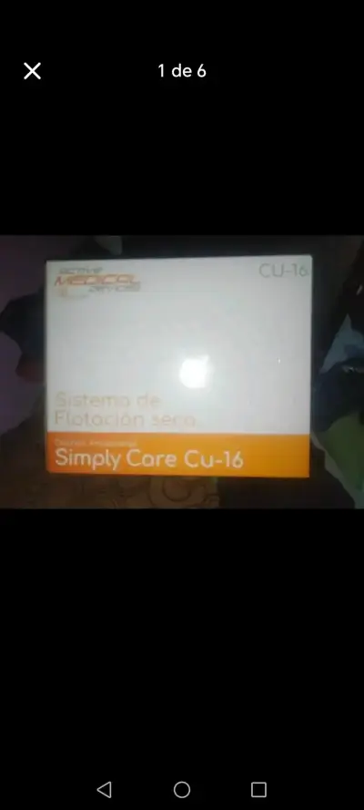 Colchón Antiescaras Simply Care CU-16 para Reposo - miniatura 1