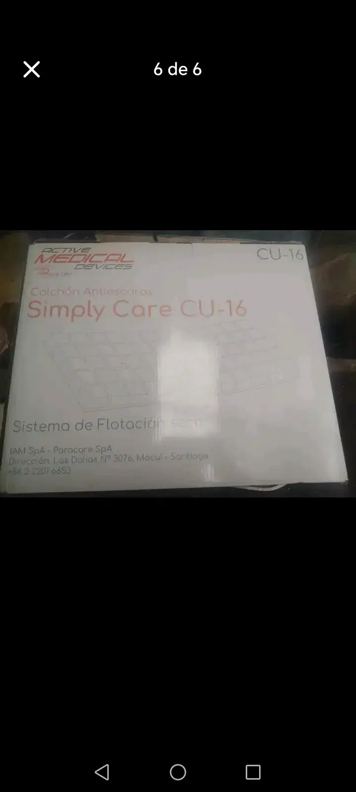 Colchón Antiescaras Simply Care CU-16 para Reposo - 5