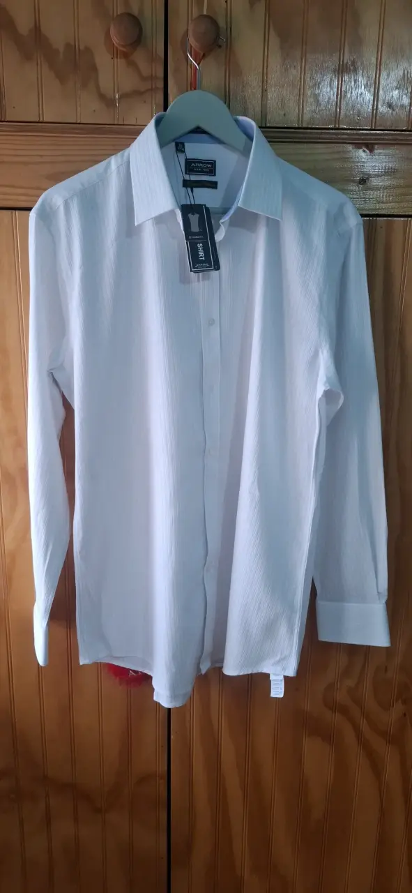 Camisa blanca de hombre Arrow Premium - 1