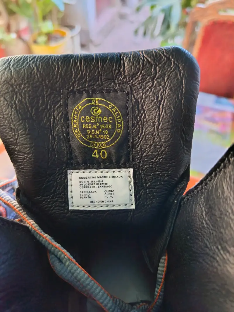Botas de seguridad Proflx negras con puntera reforzada - 2