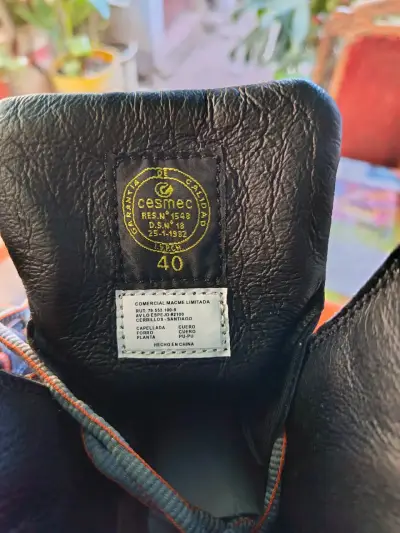 Botas de seguridad Proflx negras con puntera reforzada - miniatura 2