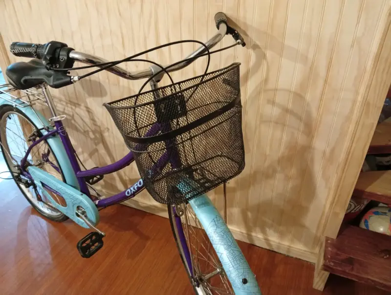 Bicicleta urbana Oxford con canasto. - 5
