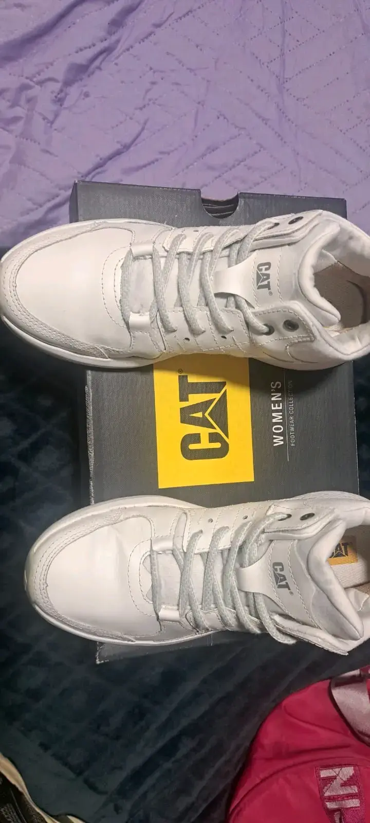 Zapatillas blancas CAT para mujer - 2